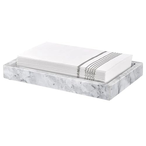 Sumnacon Bathroom Napkin Holder Countertop Stylish Napkin Holders for Gray