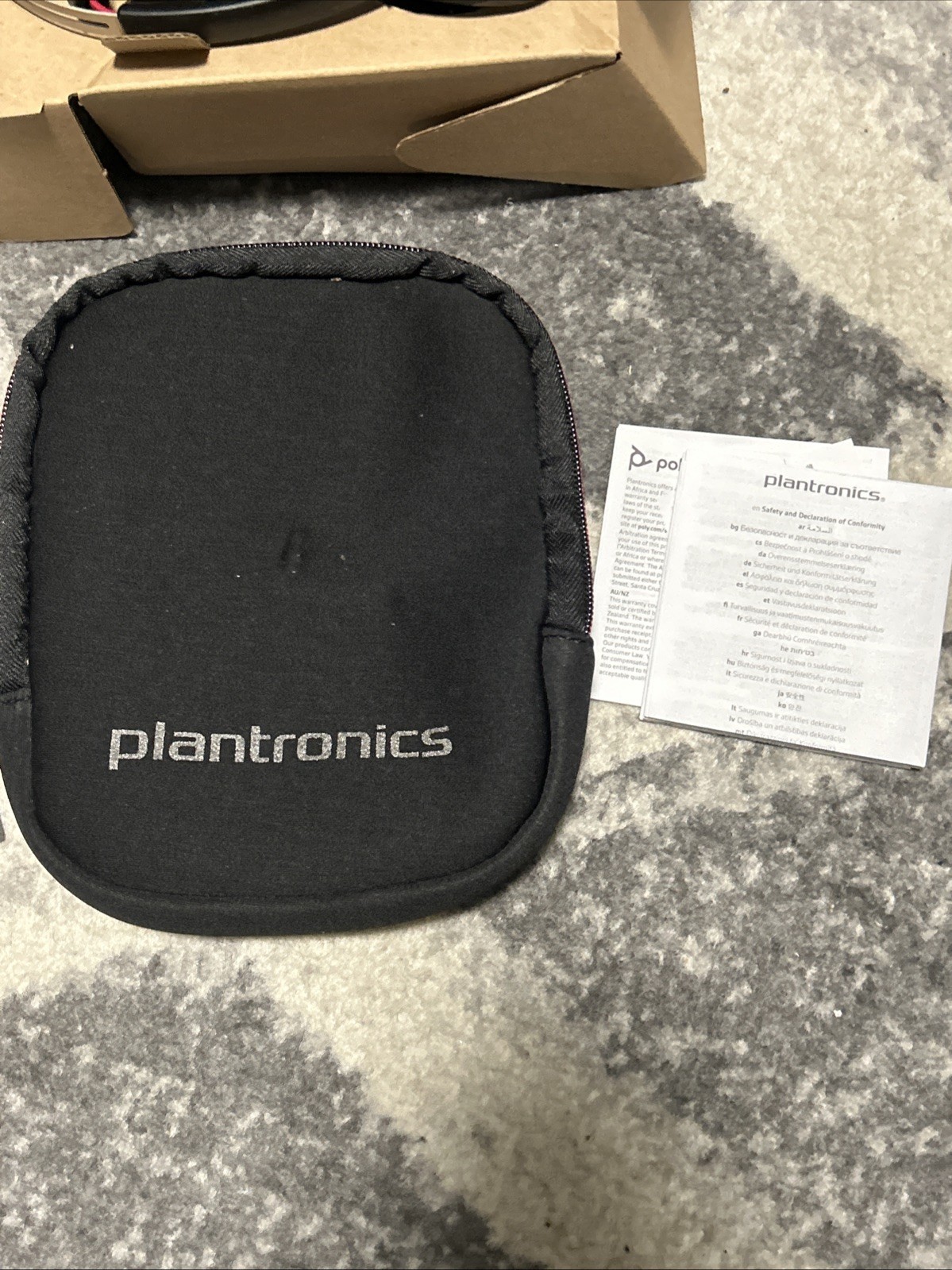 Plantronics Voyager Focus UC B825 Wireless Bluetooth Headset New Open Box