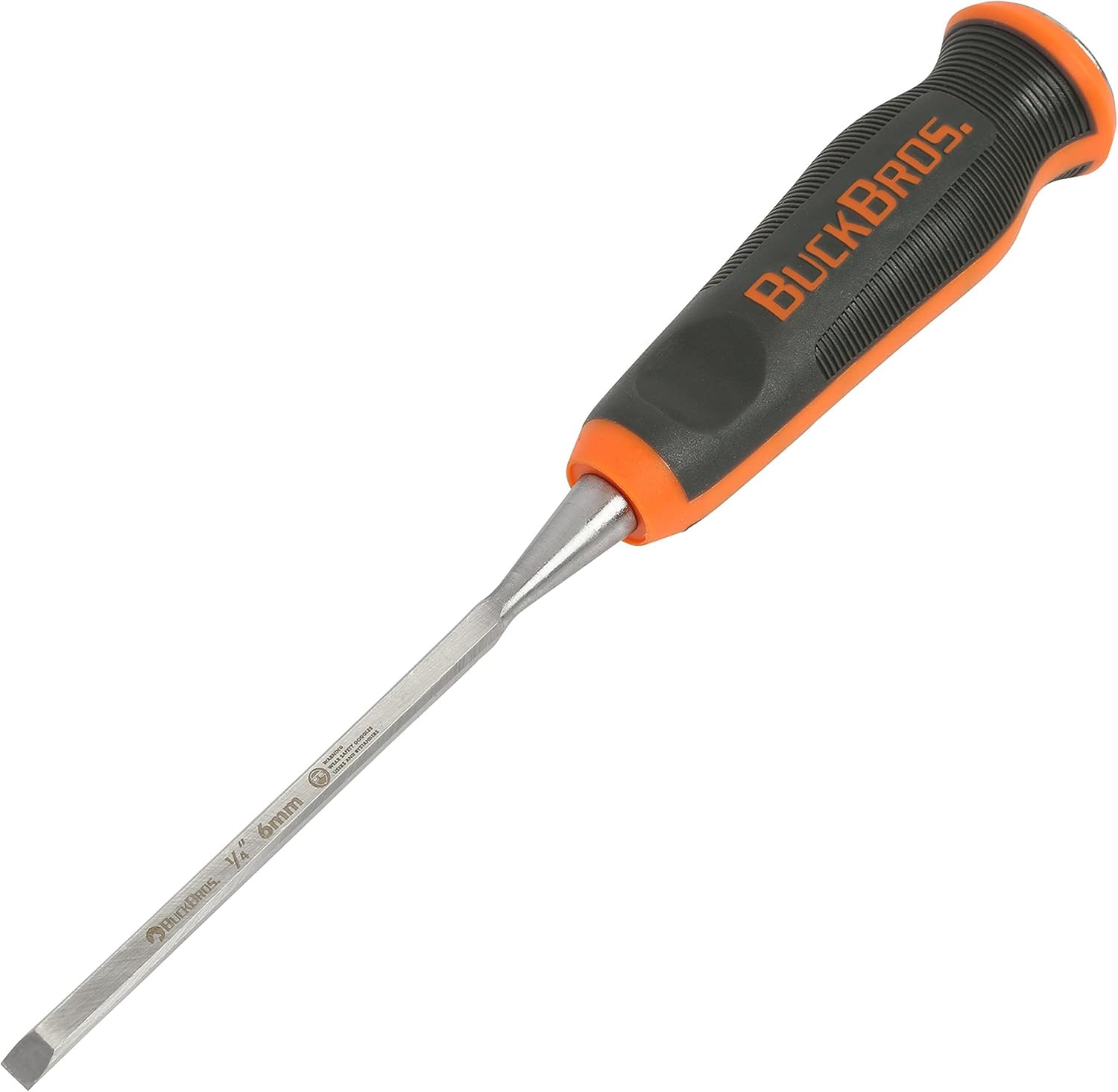 Buck Brothers 74711 Wood Chisel 1/4 Inch, for Trim, Carving, and Detail Work, Co