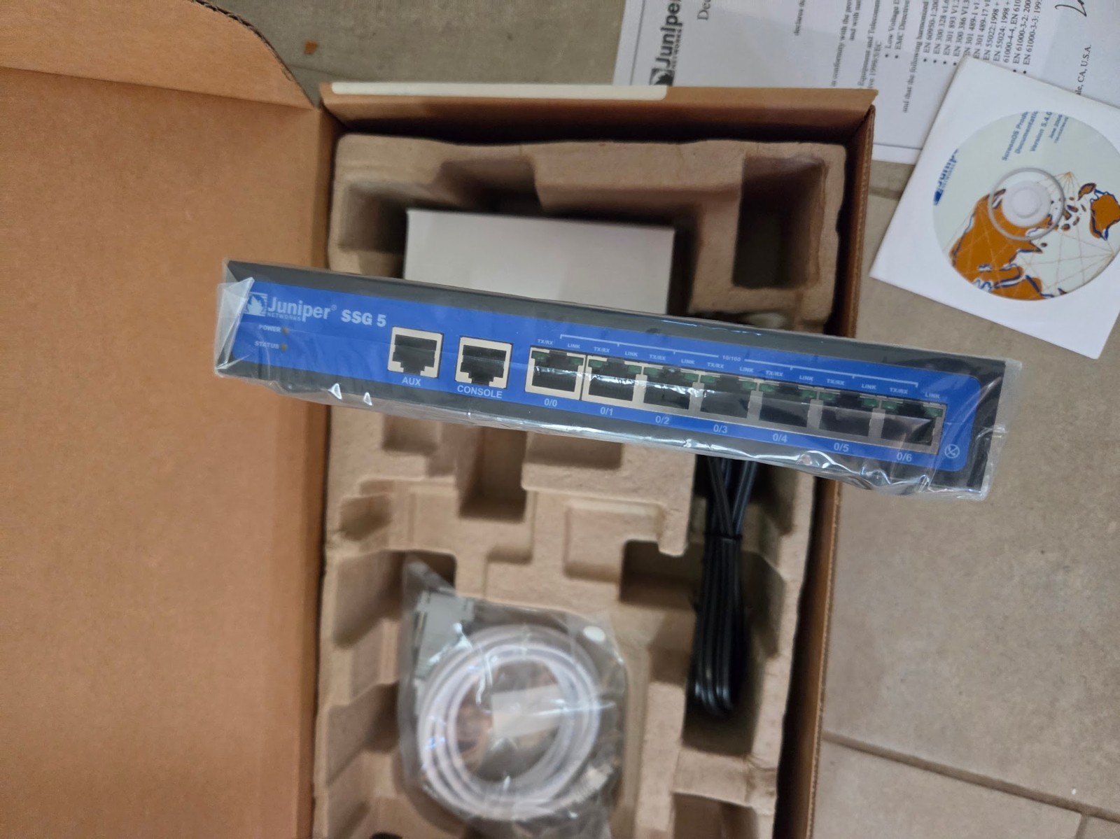 Juniper Networks SSG-5-SB Secure Services Gateway VPN Firewall [NIB, Opened]