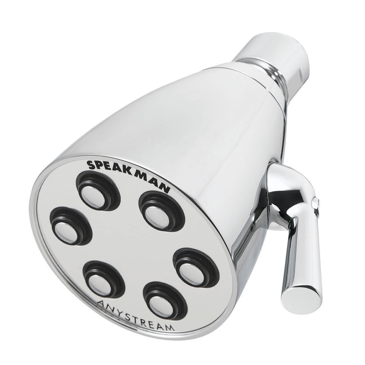 Speakman ICON S-2252 Polished Chrome, 6 jet, fixed showerhead,  2.5 GPM  *NEW*