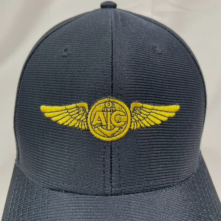 Eagle Crest USA Navy Aircrew 6-Panel Snapback Embroidered Wings Blue Hat NWT