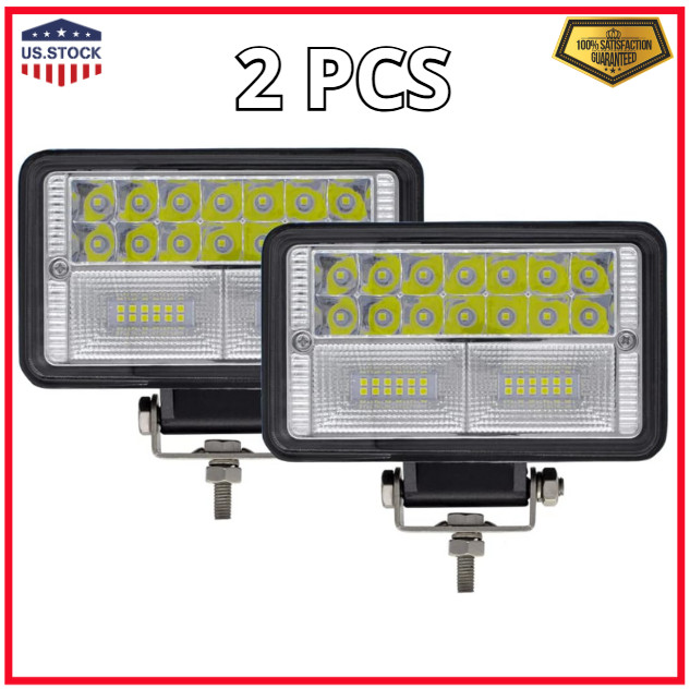 LED Tractor Work Lights 2PCS Approx 6Inch Combo Beam Driving Lights Work Auxili