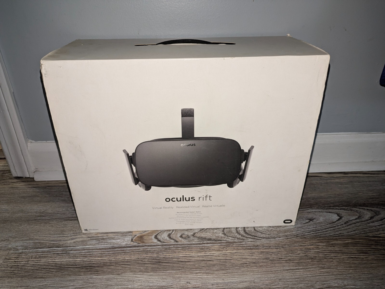 Oculus Rift CV1 - PC VR Headset - Touch Controllers - Sensors - Original Boxes