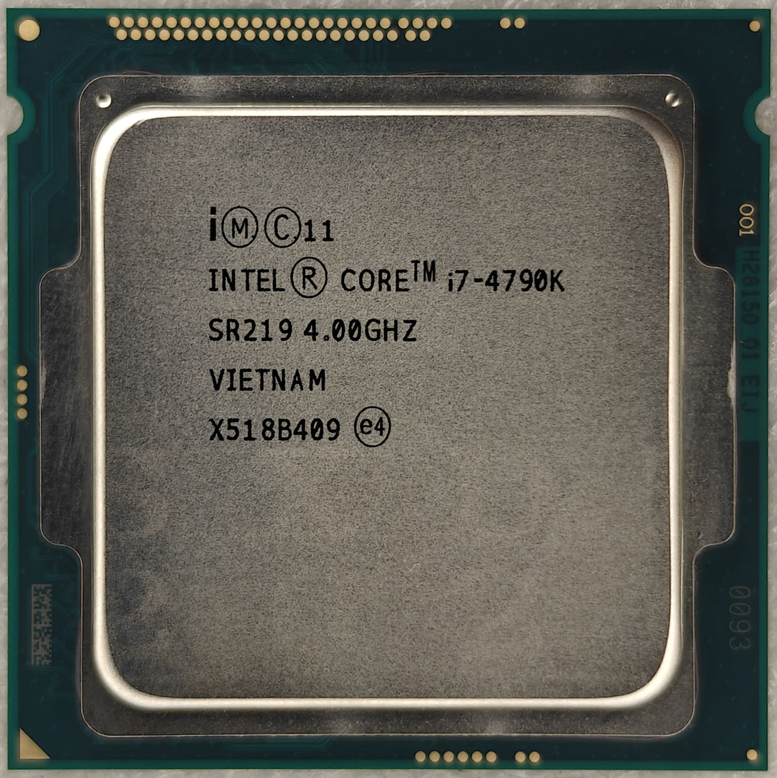 Intel Core i7 SR219 i7-4790K 4.0GHz 8M Socket 1150 Quad Core Processor / CPU