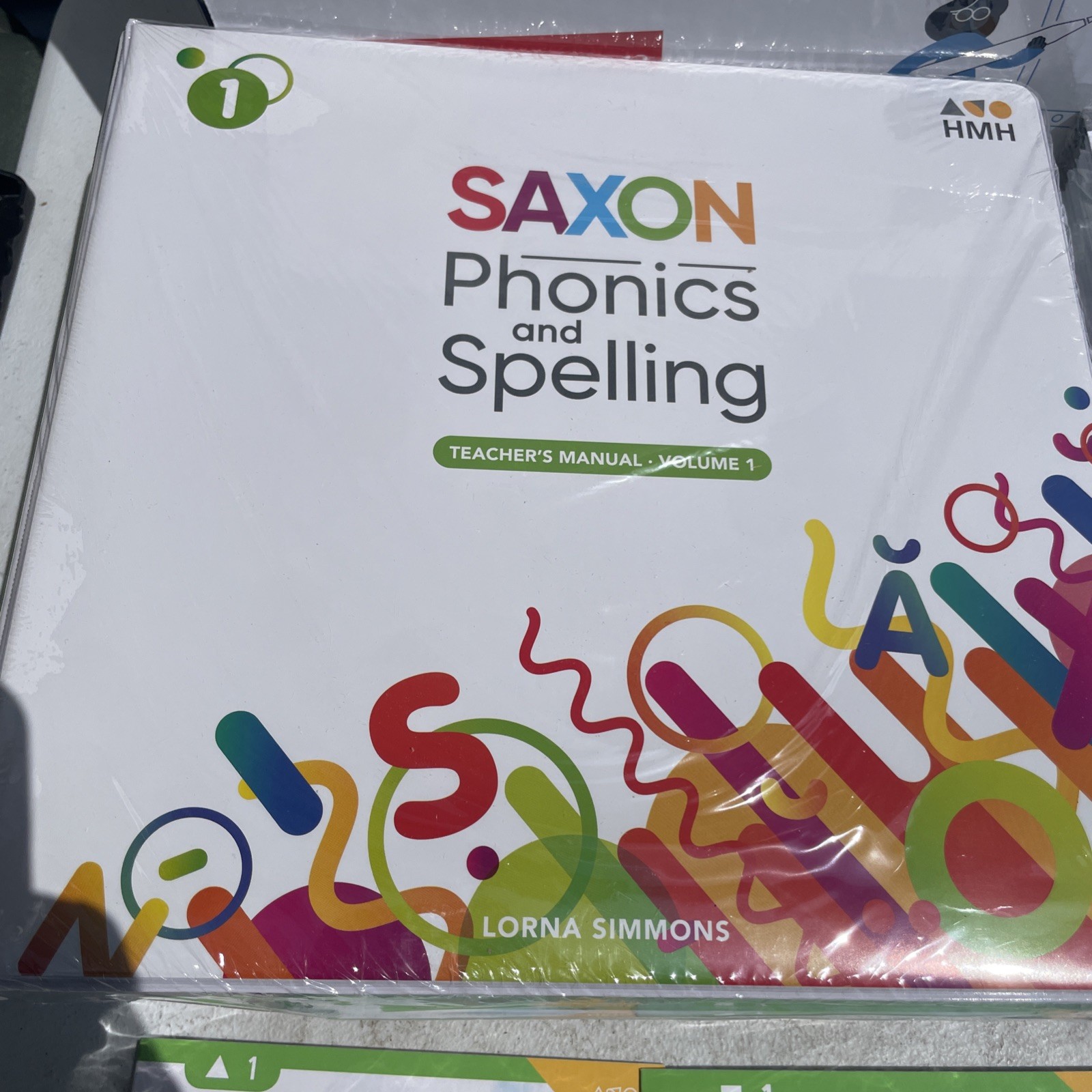 Saxon Phonics & Spelling Display Pack- Grade 1. Teachers Binder And Supporting
