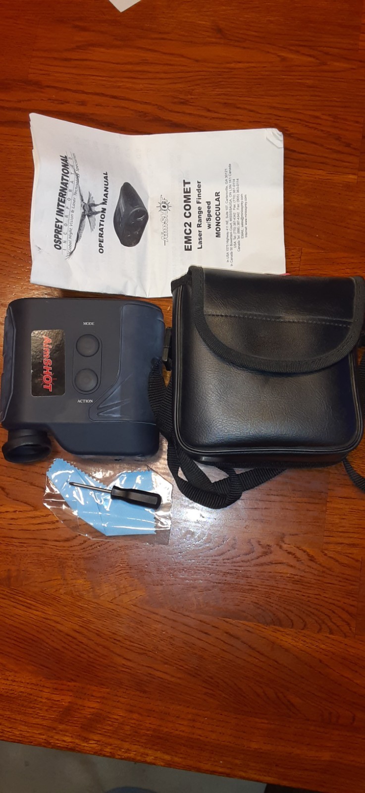Aimshot  EMC2 comet Laser Rangefinder w/ Speed Finder