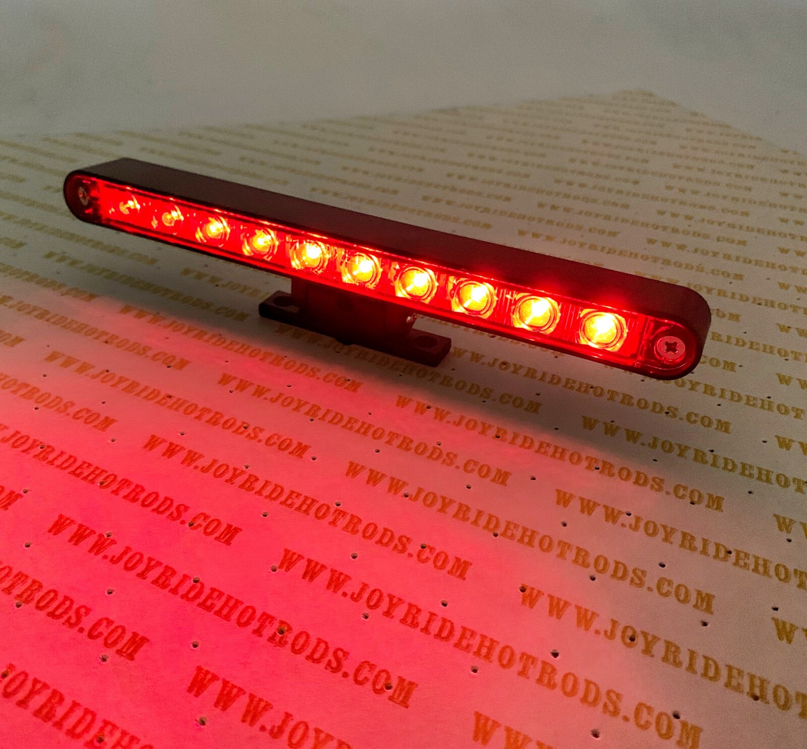 Hot Rod /Custom LED 3rd Brake Light- Hinged- 9"- Black