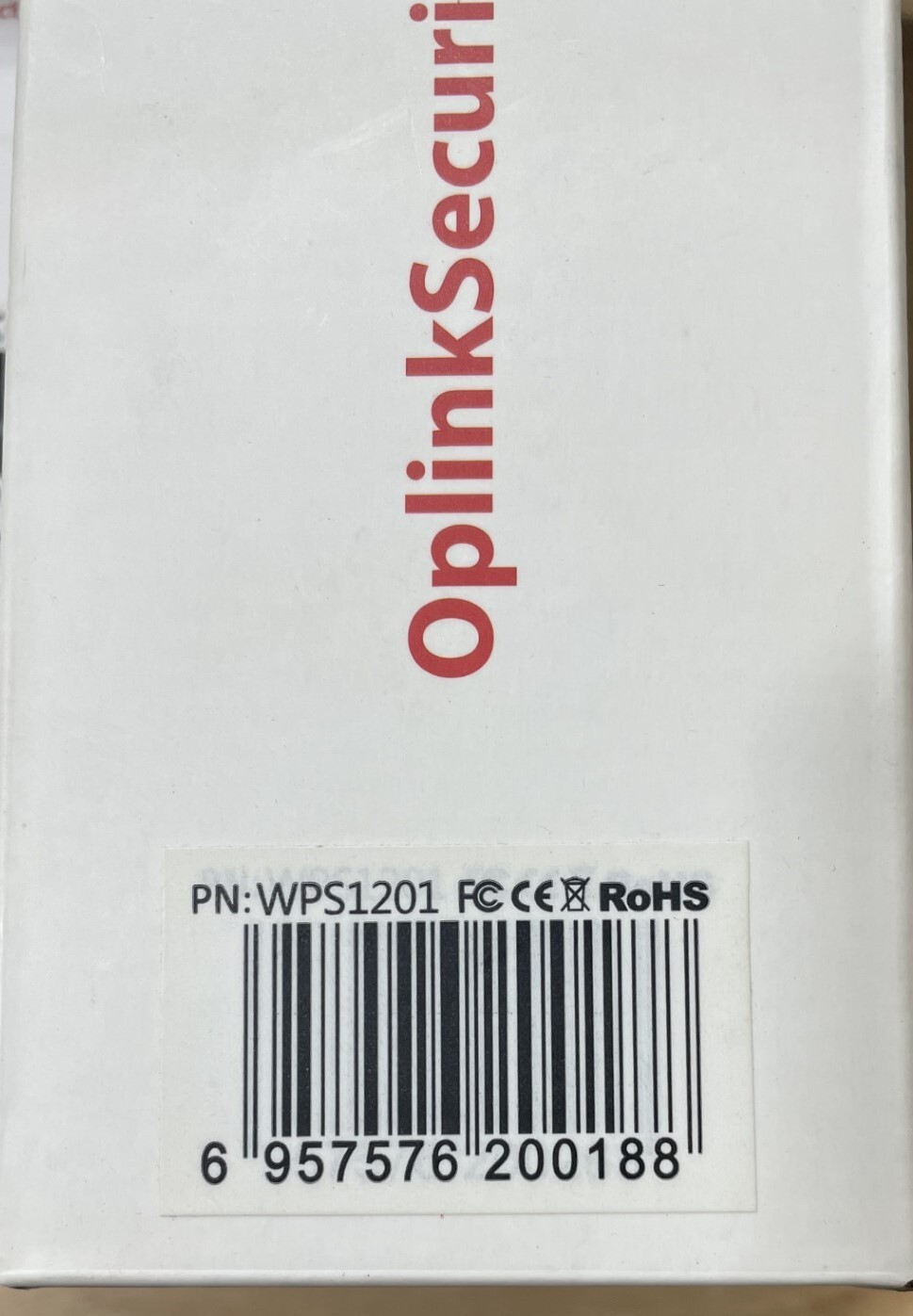 Oplink Connected WPS1201 Wi-Fi Smart Plug