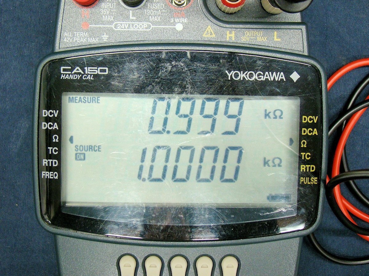 YOKOGAWA CA150 Handy Calibrator Handheld Multifunction Process Cal Tester