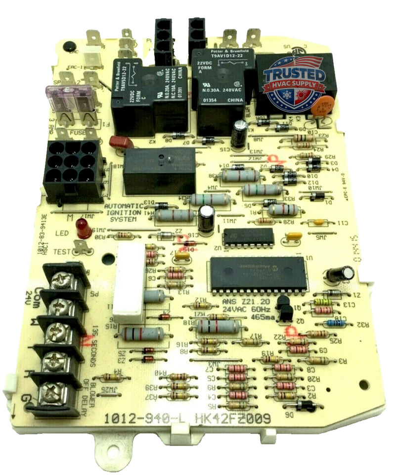 HK42FZ009 GUARANTEED WORKING OEM TESTED PART Furnace Control Board 1012-940-L