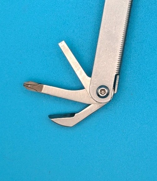 Leatherman SideClip Multi-Tool! With Sheath! 02/98 DATE STAMP! RARE!