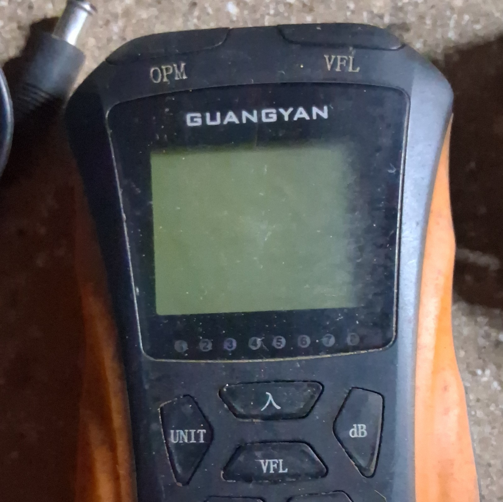 GUANGYAN Handheld Optical Power Meter OPM VFL Fiber Optic Multi Meter