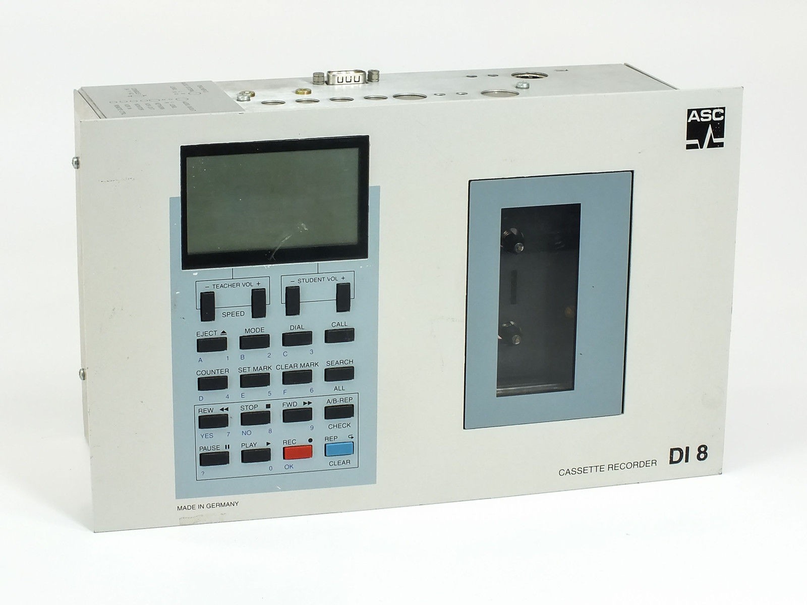 ASC DI 8 Classroom Cassette Recorder Language Lab System Sprachlehr 24V AC