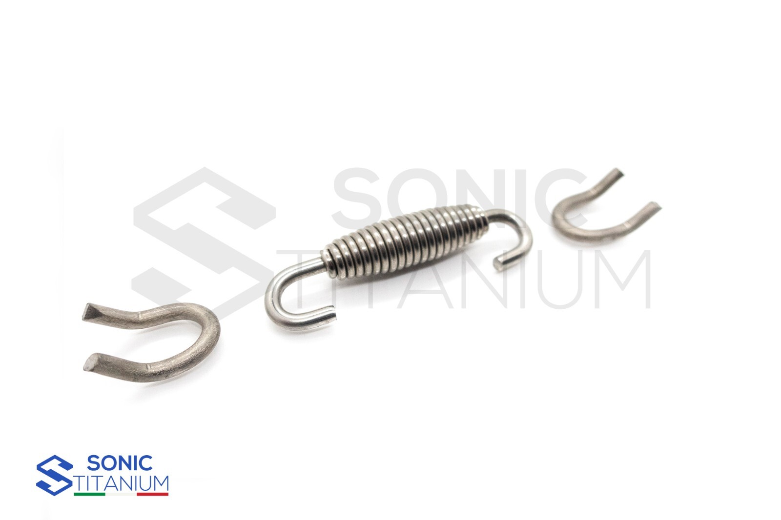 SONIC TITANIUM Exhaust Spring with Hooks - 60mm