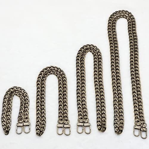 RAPUDA Purse Chain Strap, 4 Pieces Different Sizes Bag Chain Strap, Bronze