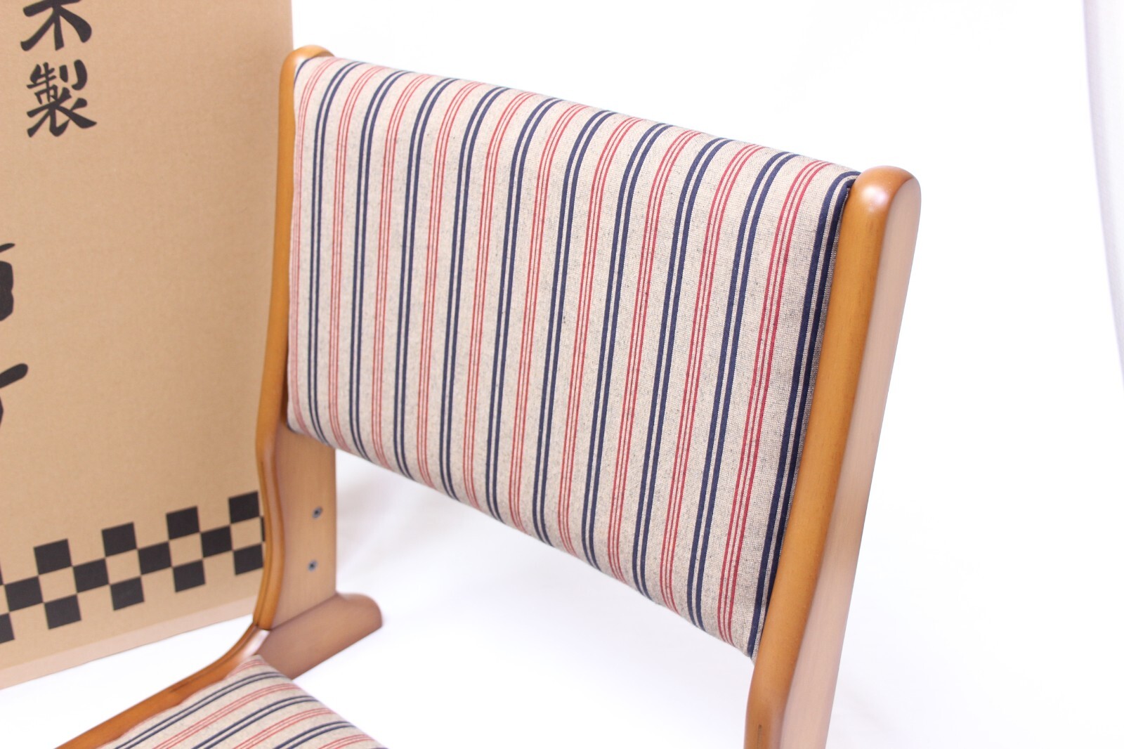 Tatami floor chair Zaisu made in Japan 1 unit W17.3 x D20.6 x H18.1 inc.