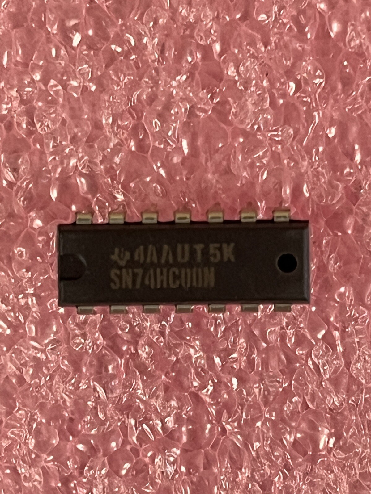 SN74HC00N IC GATE NAND 4 CH 2 INP 14 PIN DIP TEXAS INSTRUMENTS (LOT OF 5)