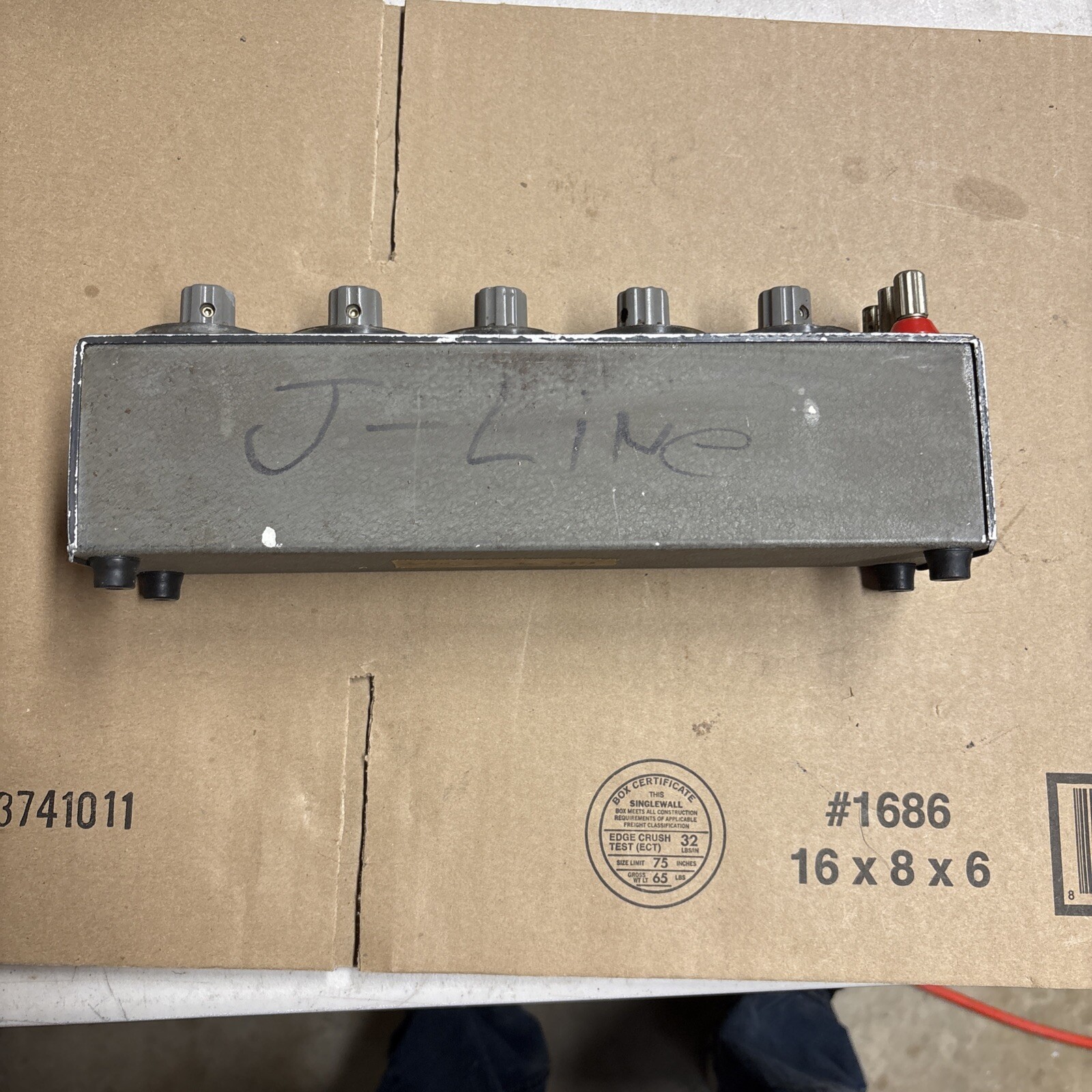 GENERAL RADIO Co DECADE RESISTOR TYPE 1434-QC