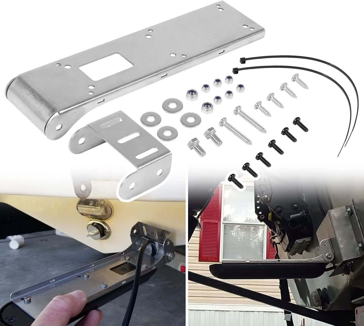 Replaces 000-10874-001 for Lowrance LSS-2 HD Skimmer Transducer Mounting Bracket