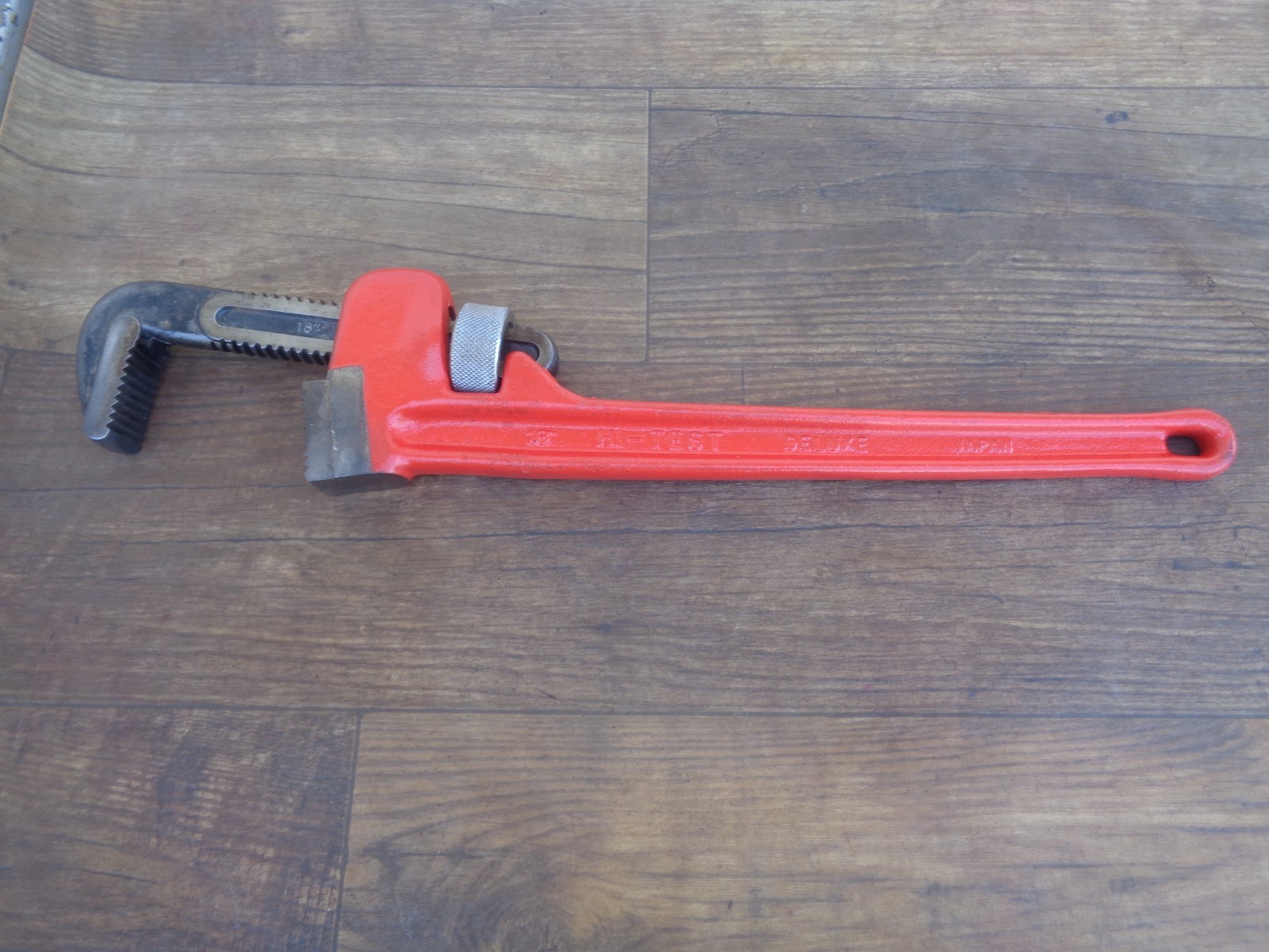 HI-TEST DELUXE 18" Steel Pipe Wrench