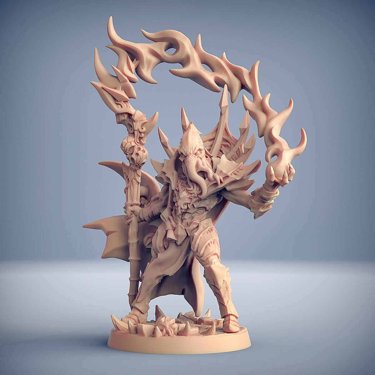 Illithid Mindflayer Boss - Artisan Guild Fantasy Dungeons and Dragons Miniature
