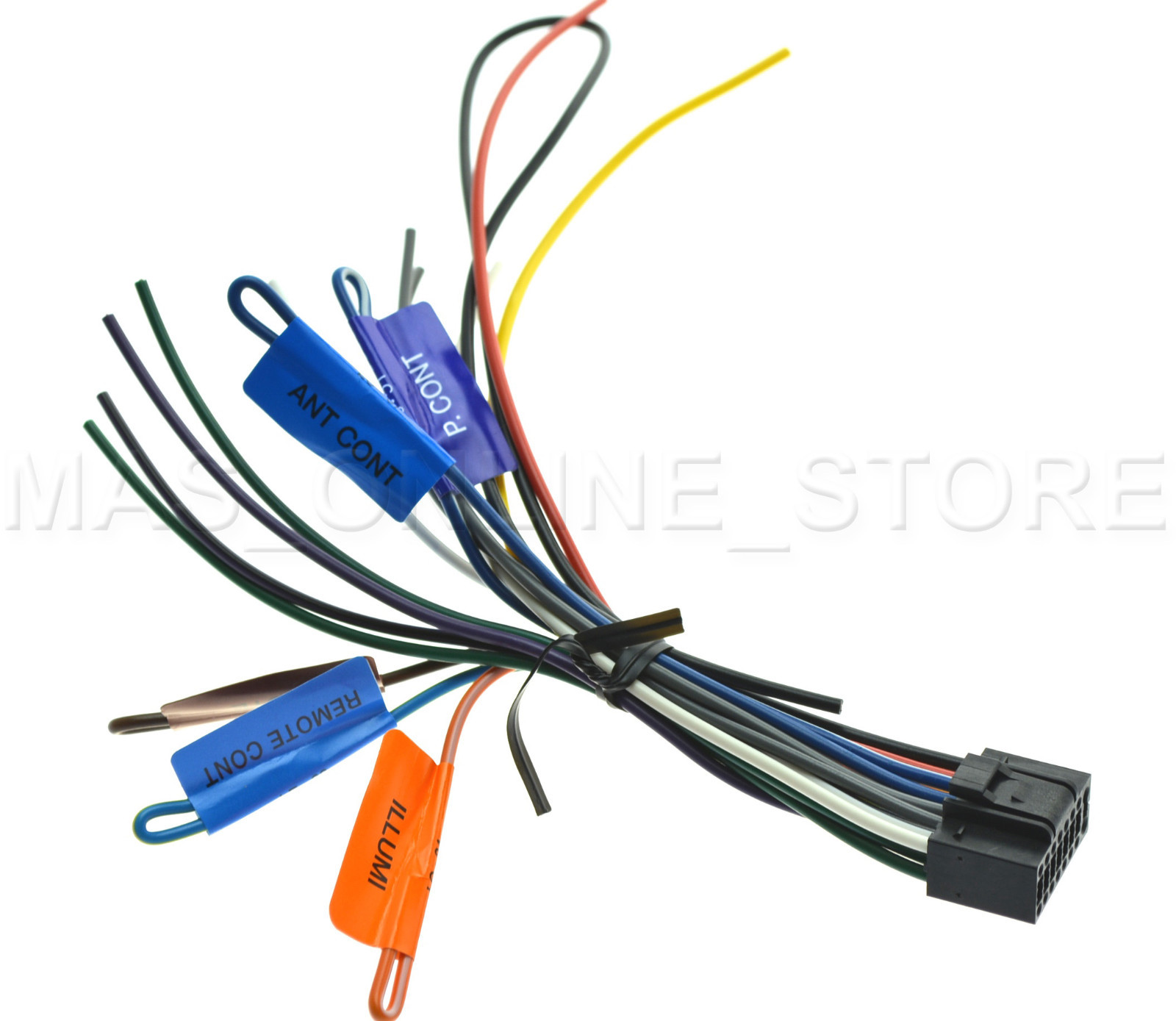 KENWOOD KDC-X898 KDCX898 GENUINE WIRE HARNESS  *BUY TODAY SHIPS TODAY*