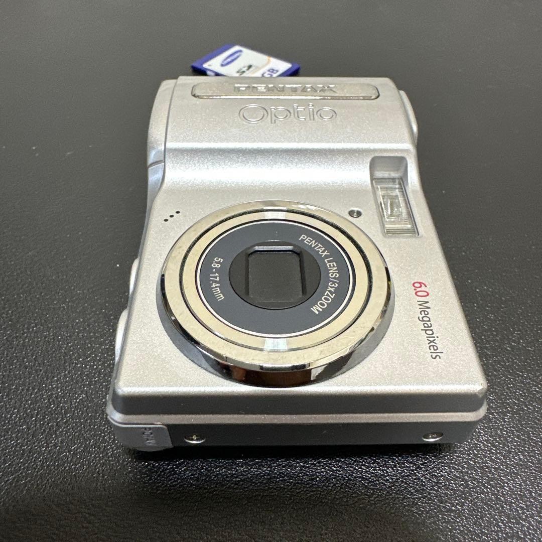 PENTAX Optio M10 Compact Digital Camera with 2GB SD Card Tested Condition