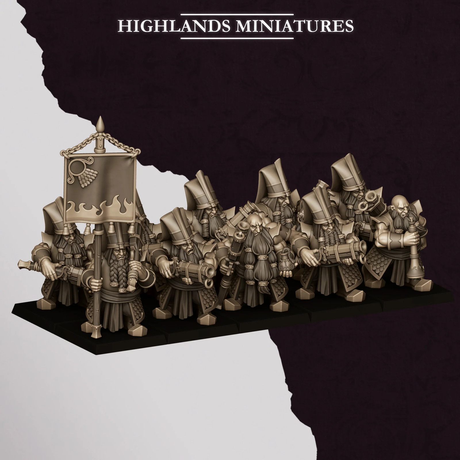 Marduk Shooters (Blunderbus) - Resin Tabletop Miniature