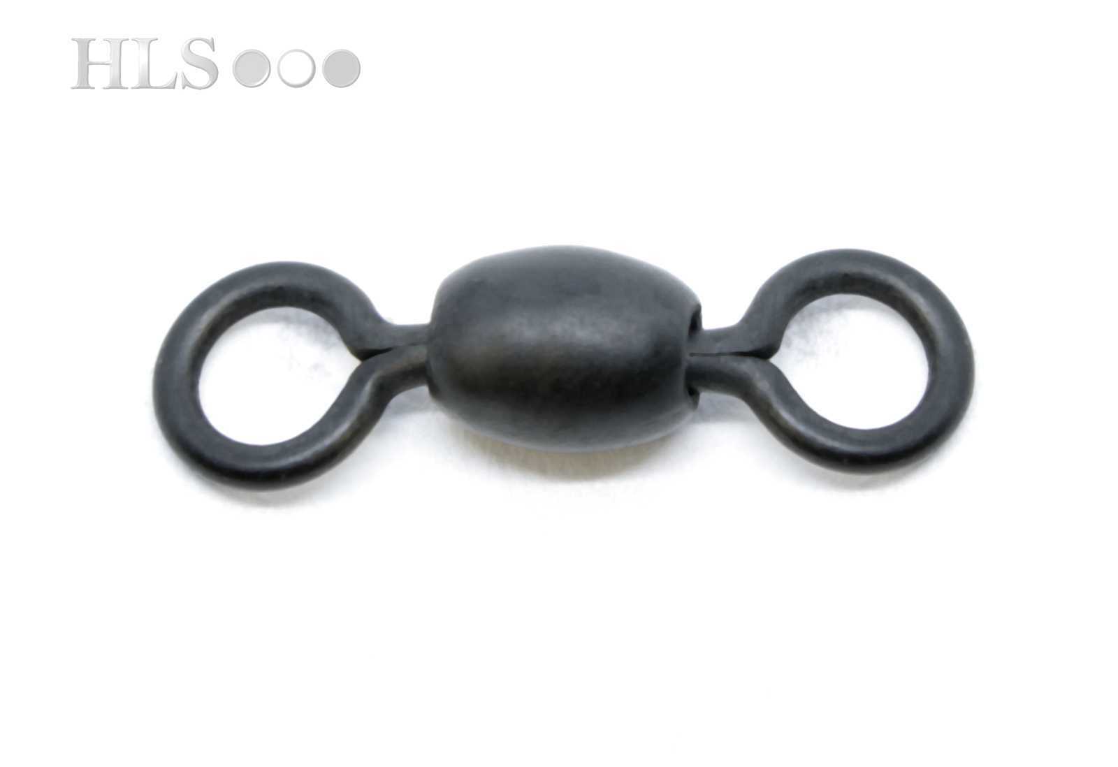 Crane swivel Size 8, Carp fishing lead making matt black finish HLS carp tackle