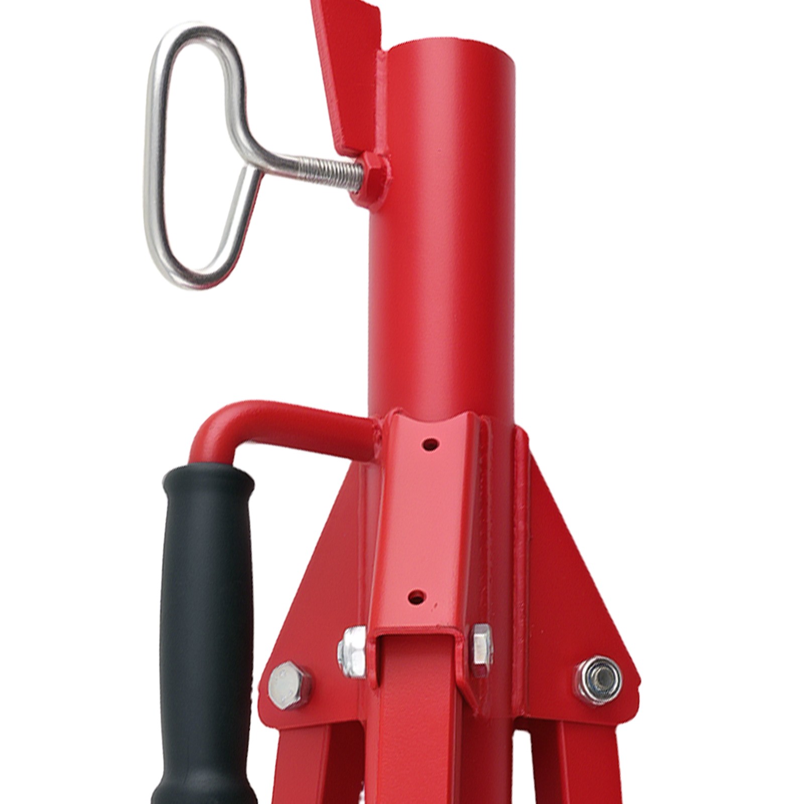 Heavy Duty Roller Jack Stand 2500lbs Capacity Adjustable 27.6-52in Foldable