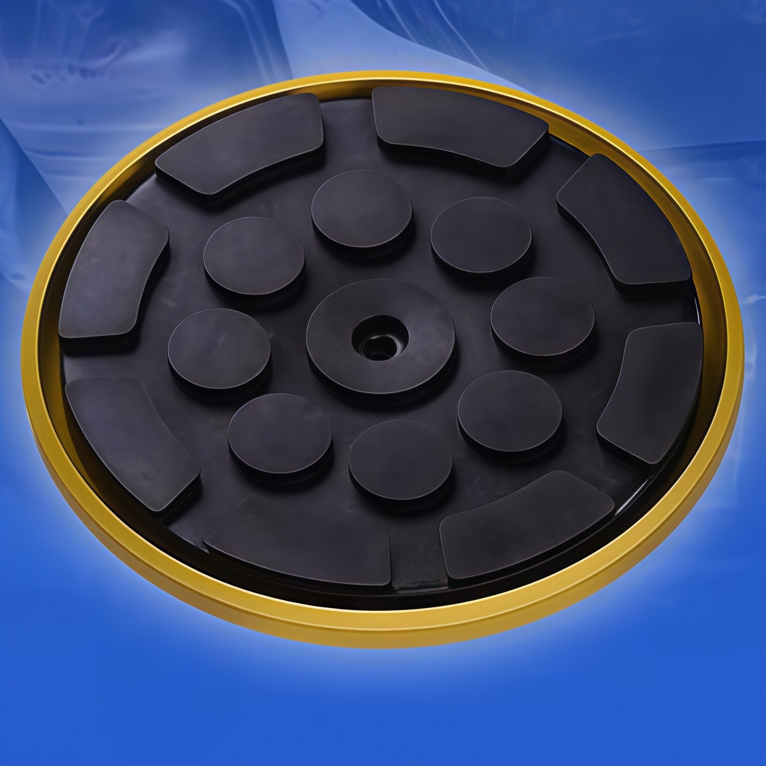 For Atlas Automotive Equipment Round Lift Adapter with Rubber Pad, 1.5" Peg 1PCS