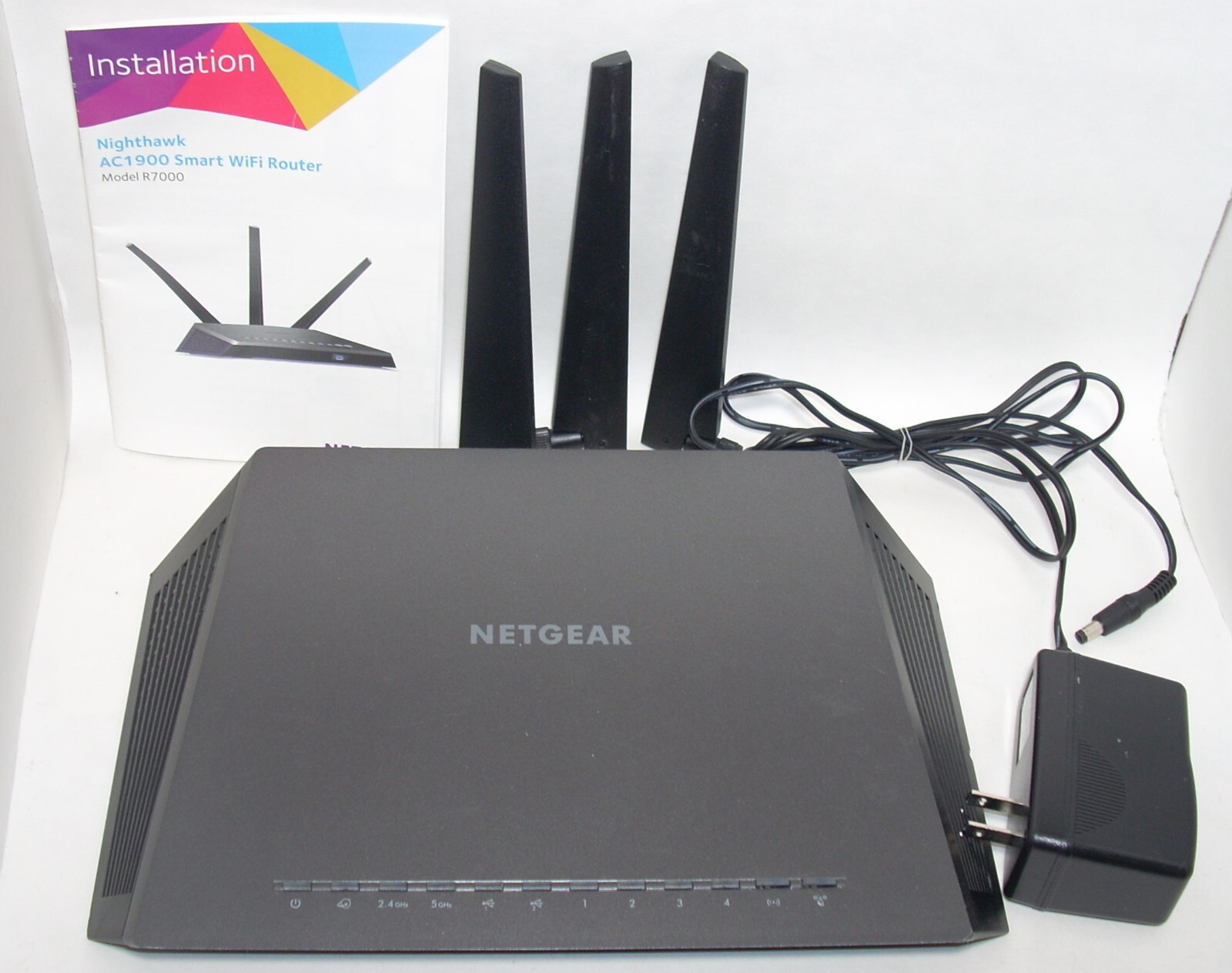 NETGEAR Nighthawk R7000 AC1900 Smart WiFi Router Dual-Band Gaming Streaming