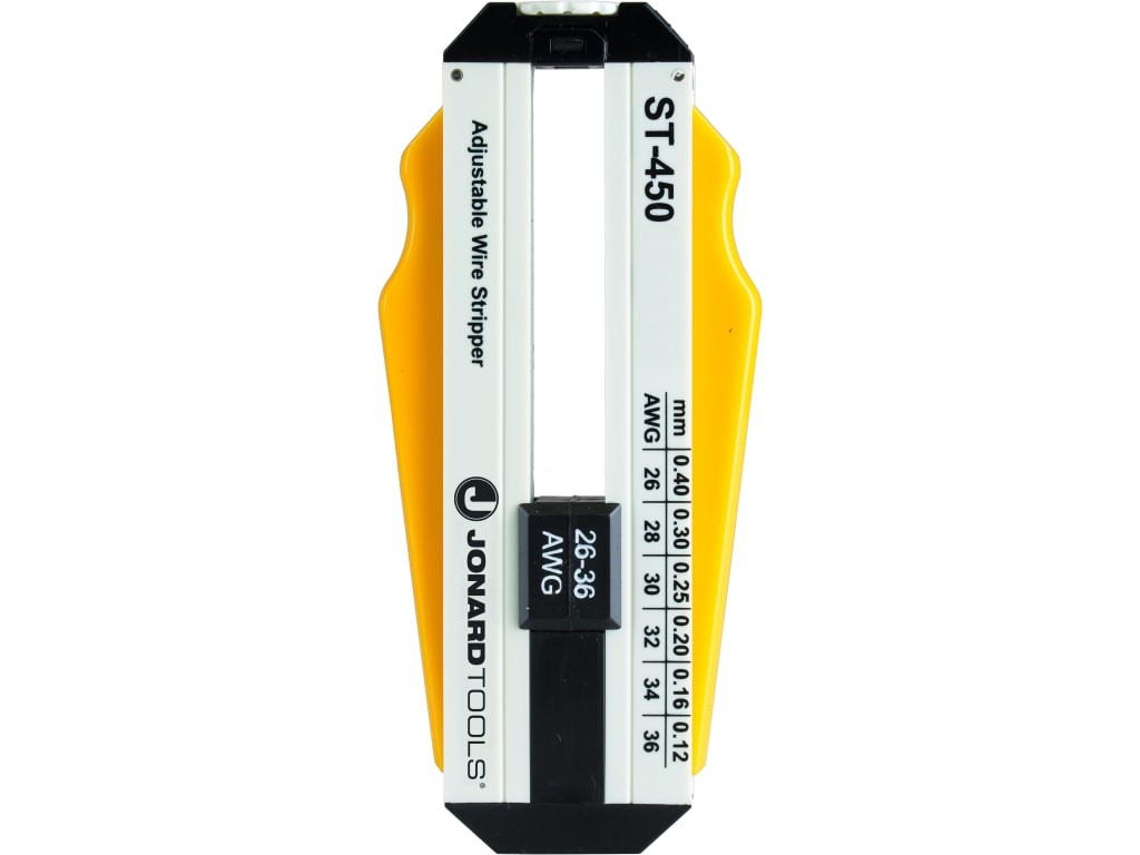 Jonard ST-450 - OK Wire Stripper Adjustable 26-36 AWG