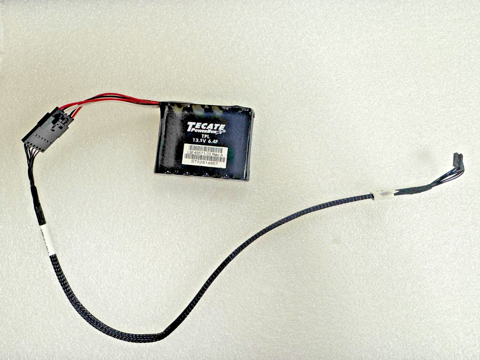 LSi 49571-03 9361-8i M5210 Battery 49571-03 TPL 13.5V 6.4F BBU OEM NEW
