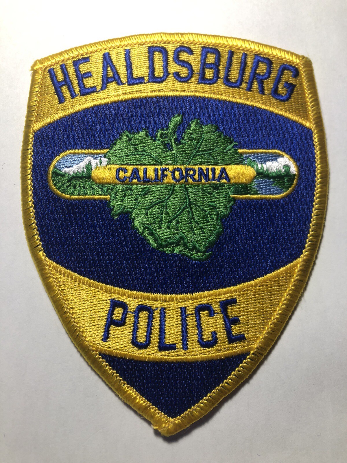 Healdsburg California Police Patch