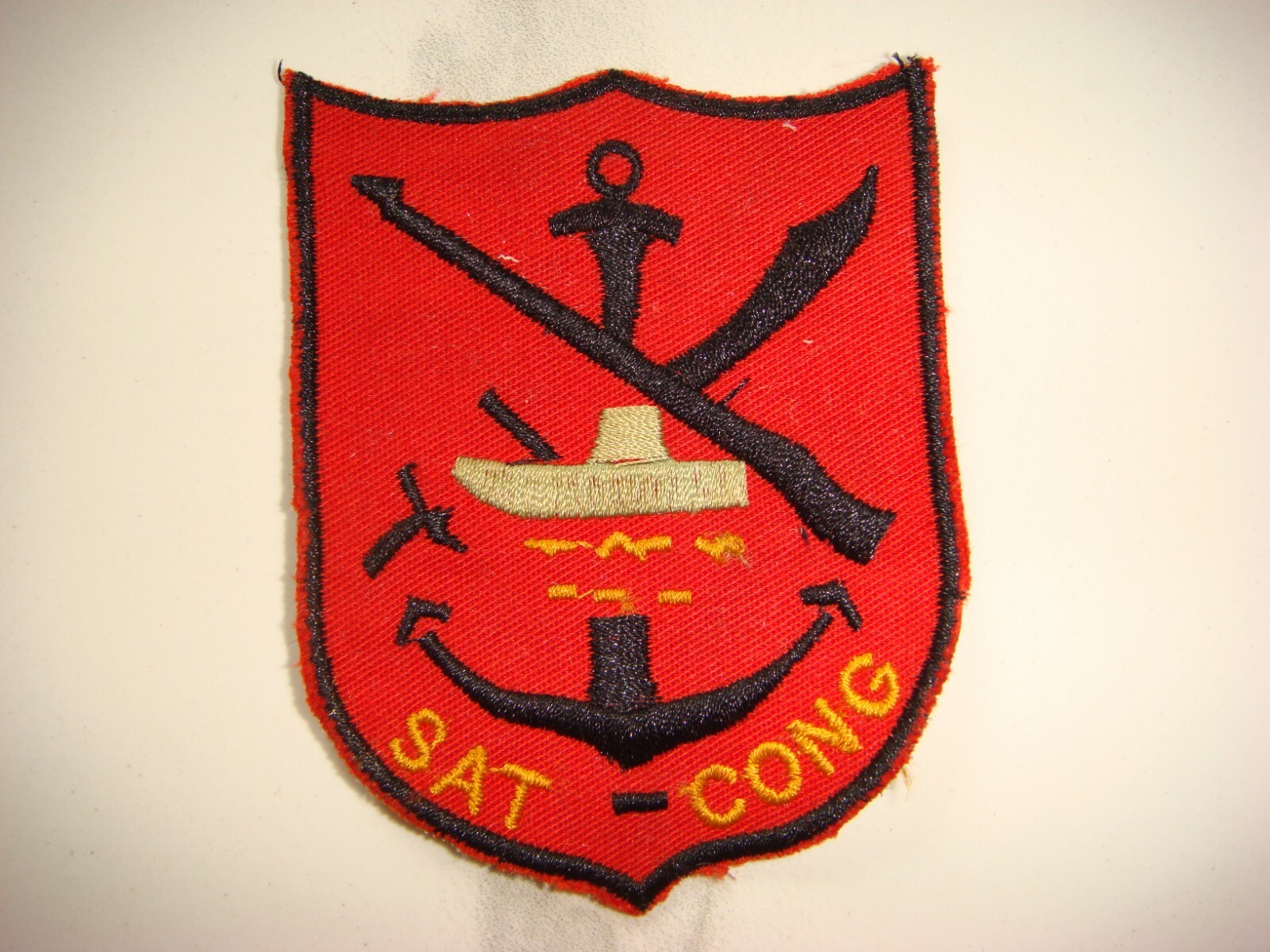 US RIVER DIVISION 511 "SAT CONG", VIETNAM WAR PATCH