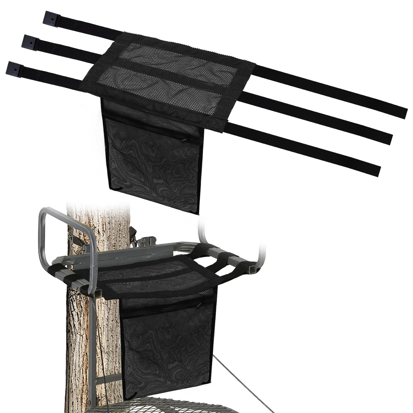 Universal Tree Stand Seat Replacement with Pocket, 16 X 12Inch Lightweight Re...