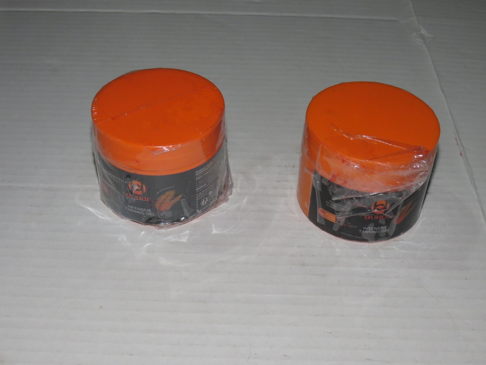 t16 Lot of 2 OUHOE Intensive Tanning Gel Outdoor Gel Summer Beach 300g total