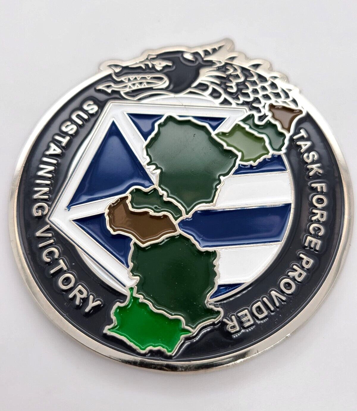 SUST Training Victory Task Force Provider 2.5" Challenge Coin