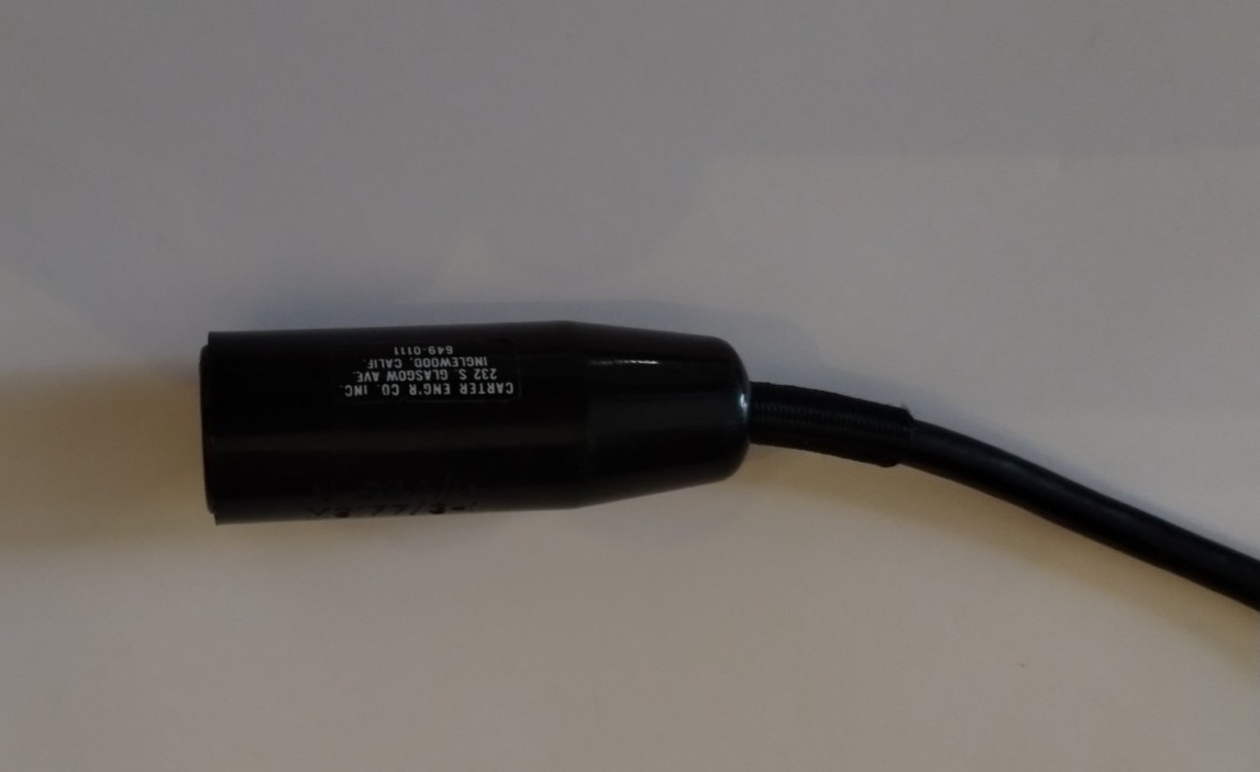 Carter Engineering Headset Coiled Extension Cord, CE9293K-25