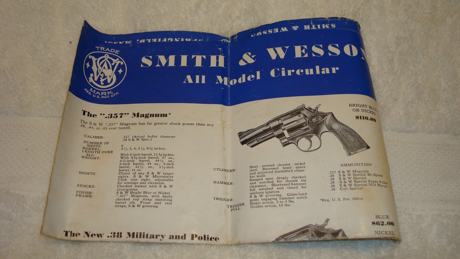 SMITH AND WESSON M&P REVOLVER BOX