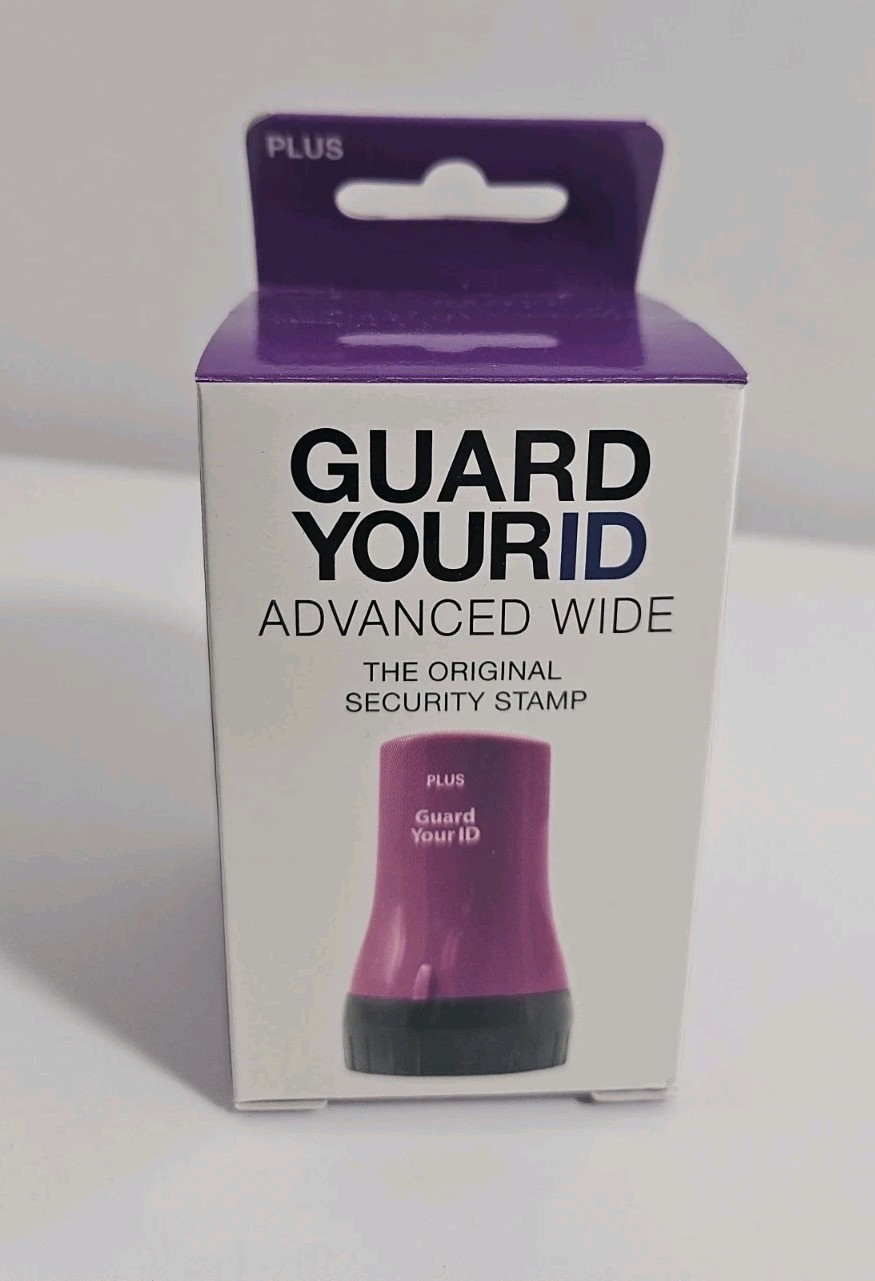 Guard Your ID Wide Advanced Roller 2.0 Identity Protect Guard YourID Plus New