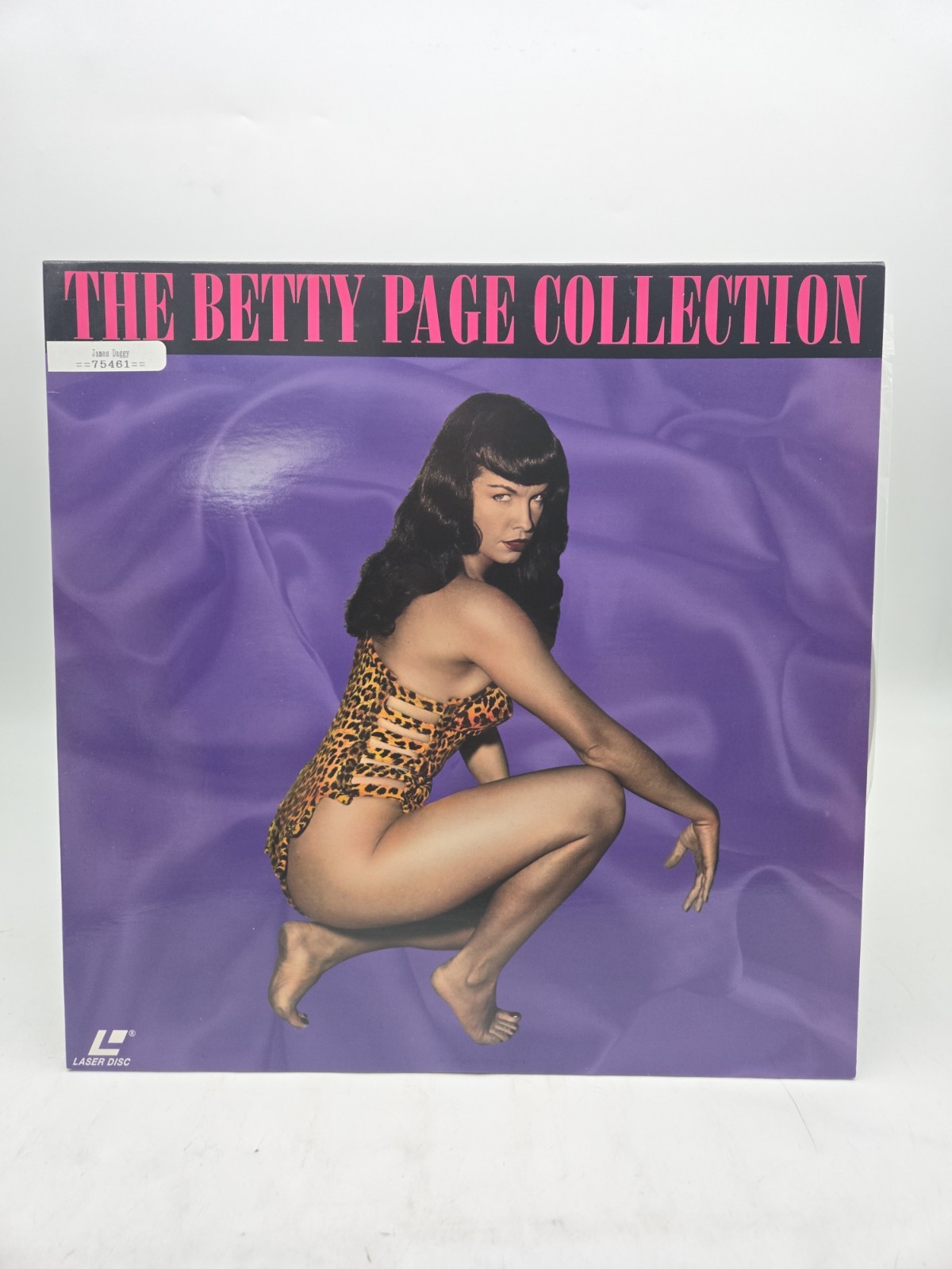 THE BETTY PAGE COLLECTION Laserdisc LD Clean CONDITION VERY RARE BETTIE PAGE