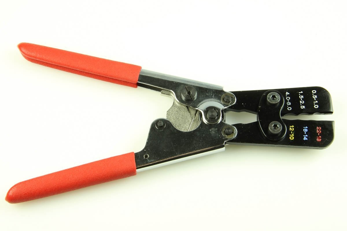 UL Listed Ratchet Crimp Tool for 22-10 Ga. Insulated Connectors (1 per pack)