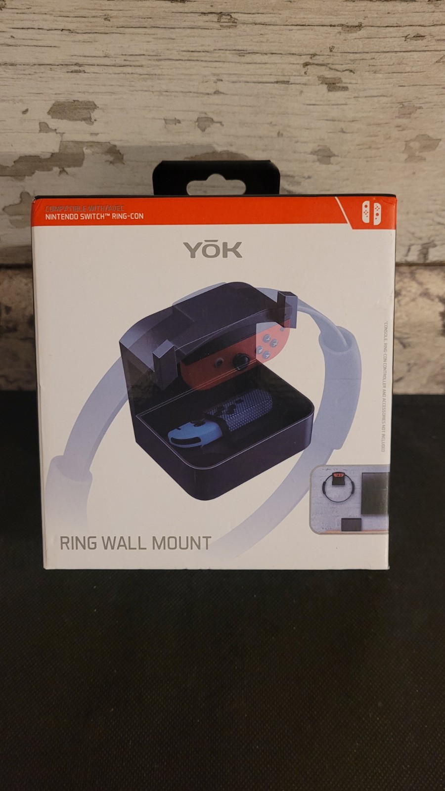 Yok: Nintendo Switch Joy-Con/Ring-Con Wall Mount Display - Factory Sealed!