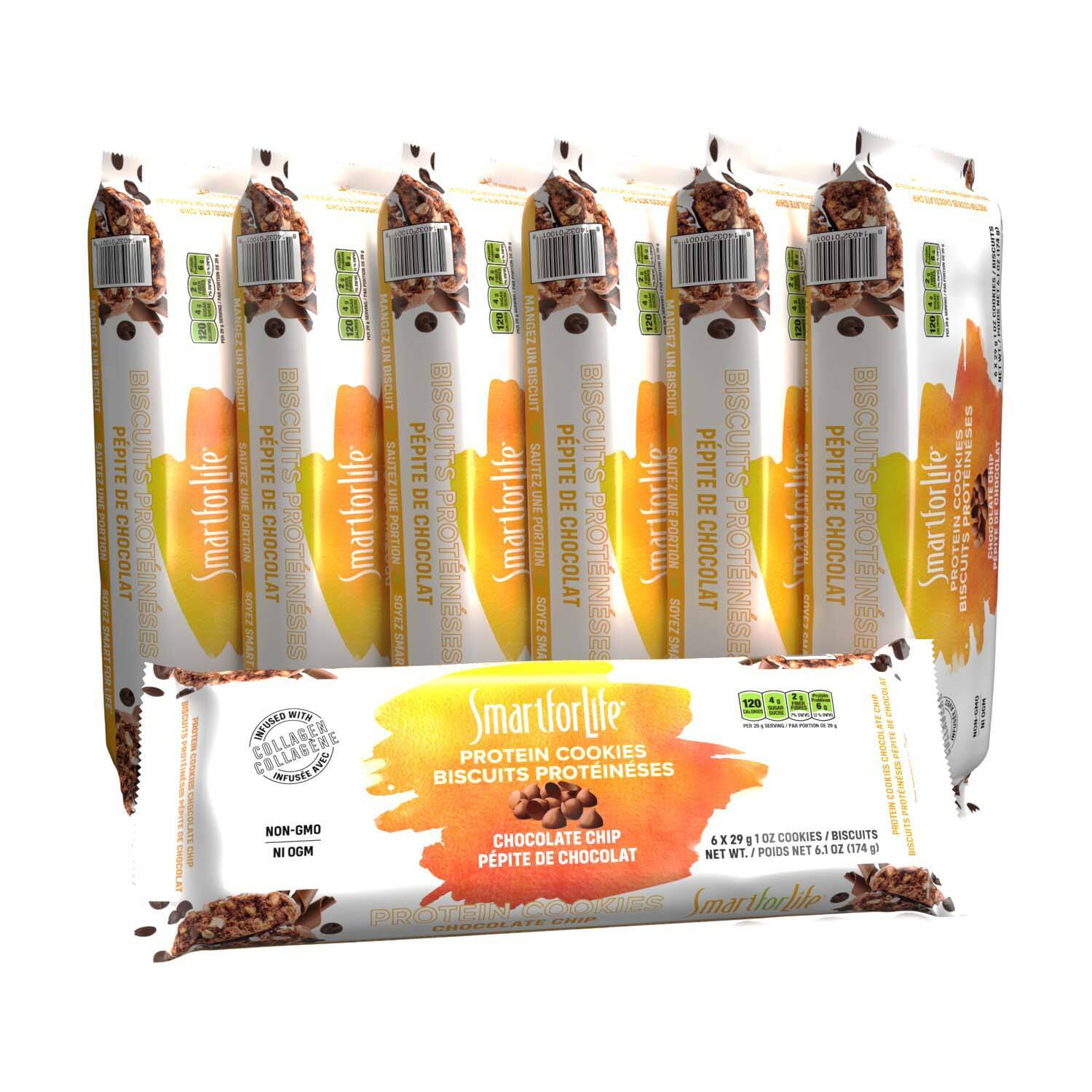 Smart for Life Cookie Diet 7 Day Meal Replacements Chocolate Chip Cookies