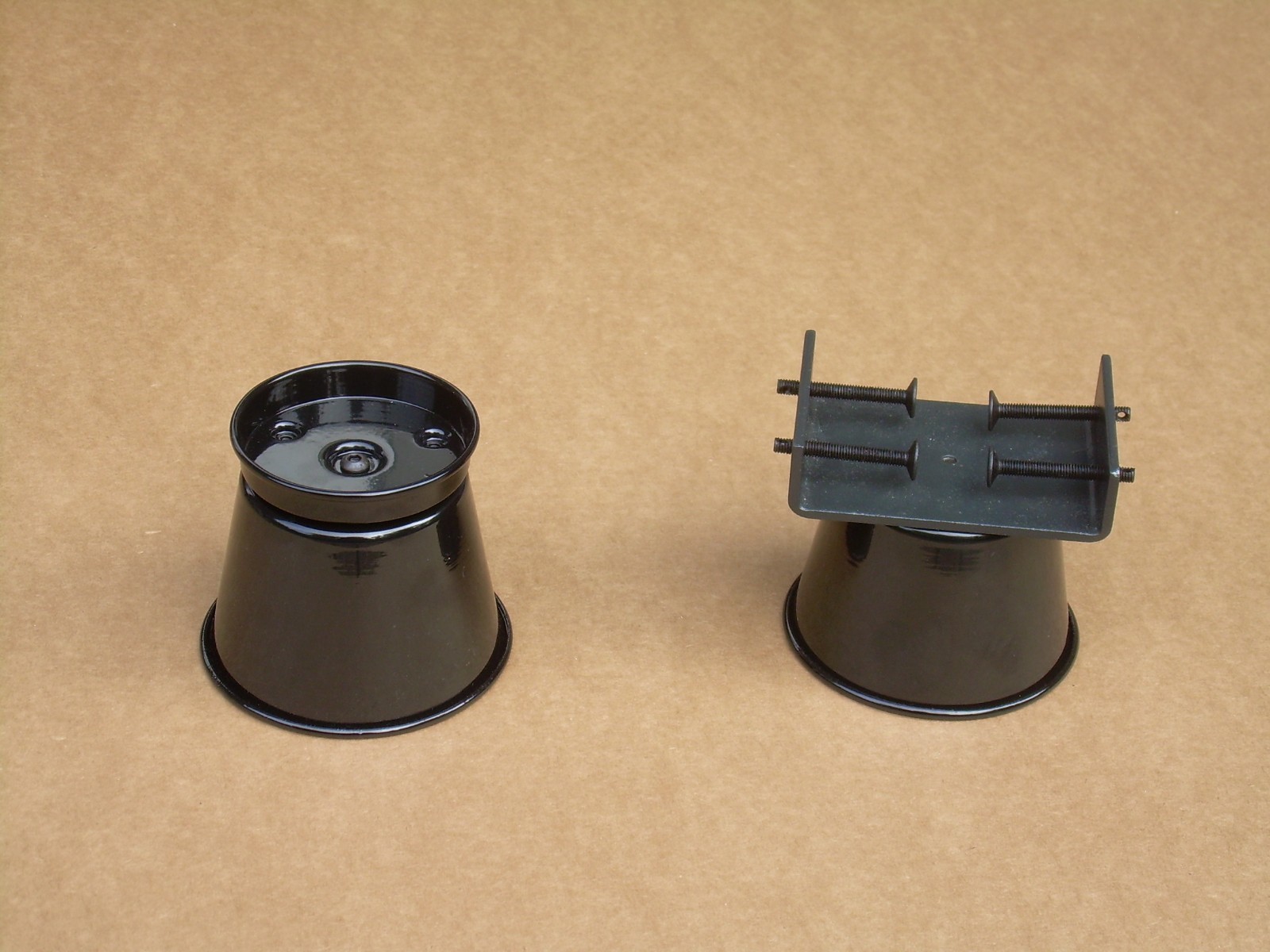 A Pair (2) of Steel Bed Risers