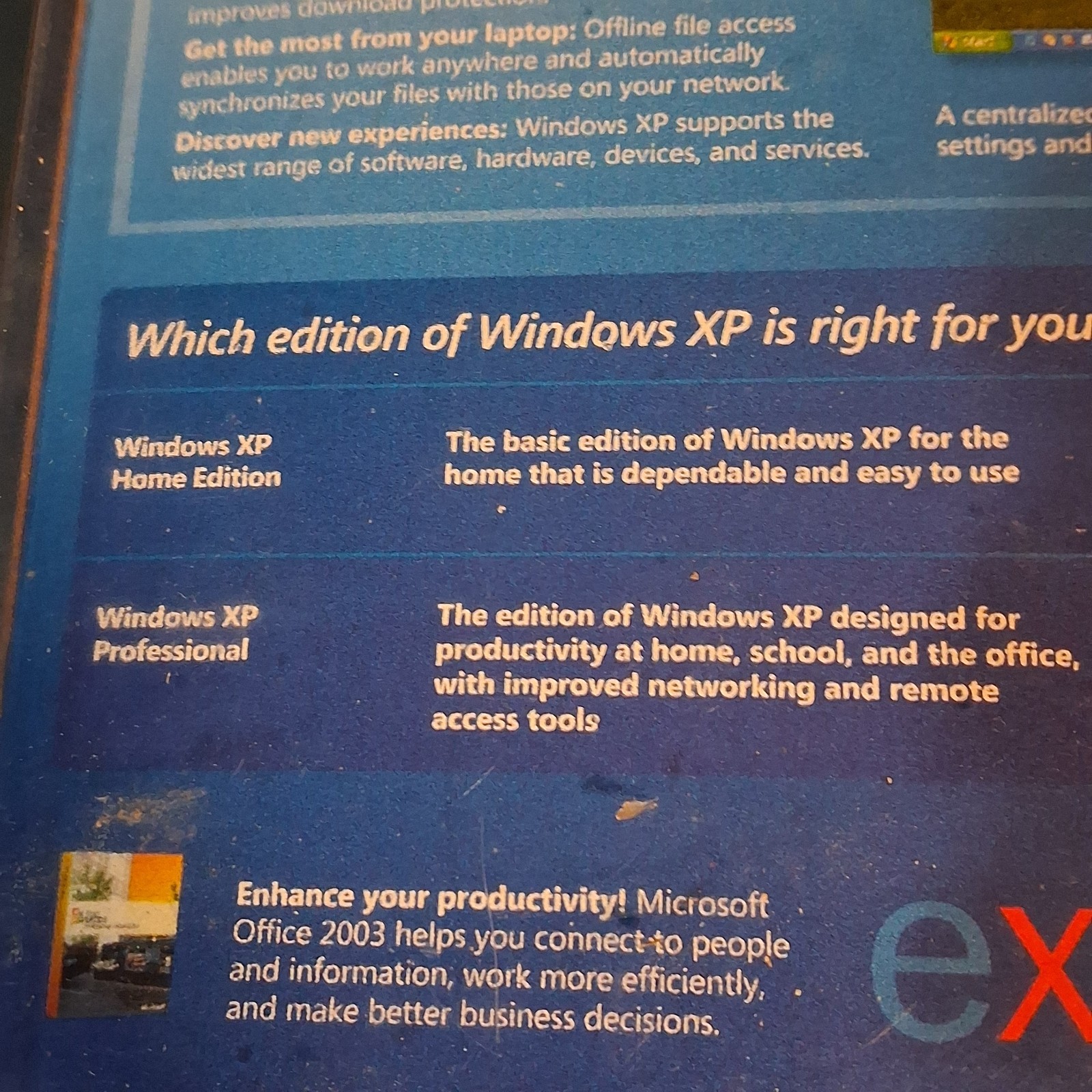 Microsoft Windows XP Professional Upgrade w/SP2 MS WIN PRO SEALED RETAIL BOX