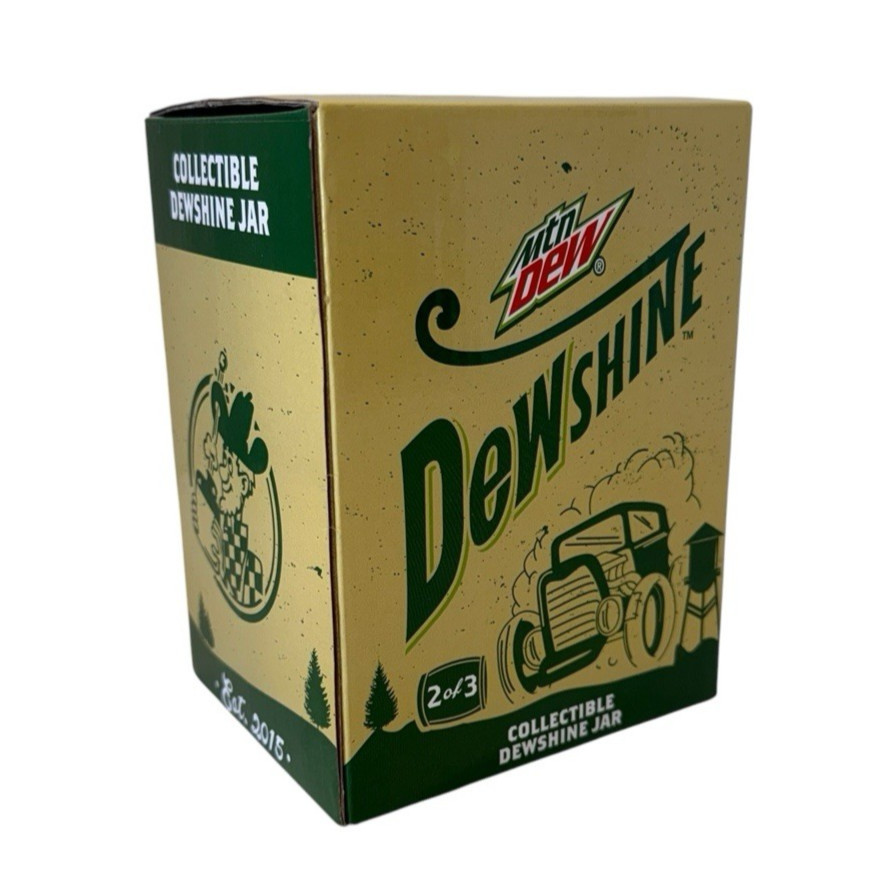 Mountain Dew DewSHINE Collectible Jar 2 Of 3 Circle K Exclusive In Original Box